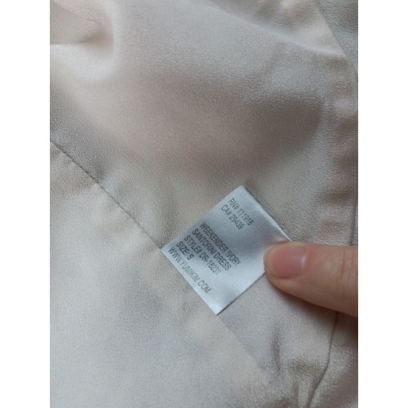 Yumi Kim True Wrap Dress XS High Low‎ Ruffle Midi Romantic Bridal Shower Girly - Picture 9 of 11